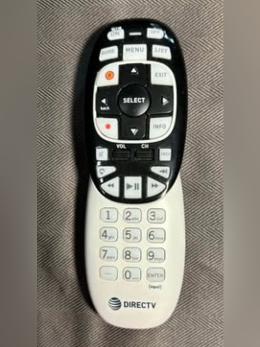 DIRECTV Light Up Remote Control 7" x 2"